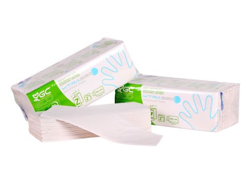 Toalhete de papel para maos ecologica xtrasec 20x23 cm 2 folhas pack com 196 unidades , Goma-camps , 59546 , 8410304816009